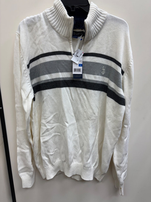 Vist Large View of Product Image Which is Used Us Polo Assn Mens Lightweight Sweater XL