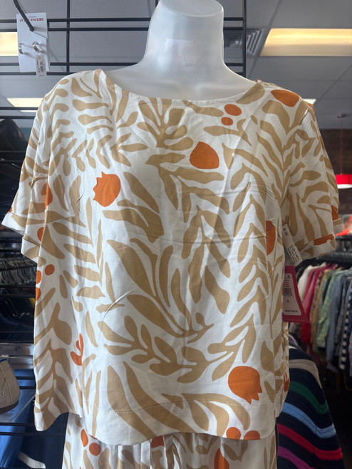 Vist Large View of Product Image Which is Used Vince Camuto Short Sleeve Top L-12/14
