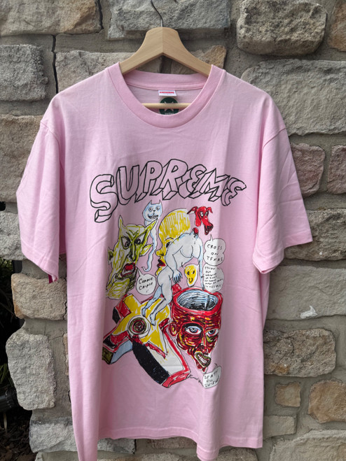 Vist Large View of Product Image Which is Used Supreme Mens Short Sleeve Top L/16-16.5