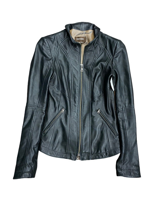 Vist Large View of Product Image Which is Used Danier Leather Jacket XXS