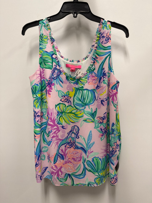 Vist Large View of Product Image Which is Used Lilly Pulitzer Tank Top S-4/6