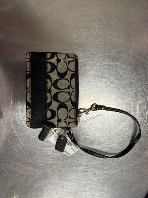 Vist Large View of Product Image Which is Used Beige/Black Coach Wallet