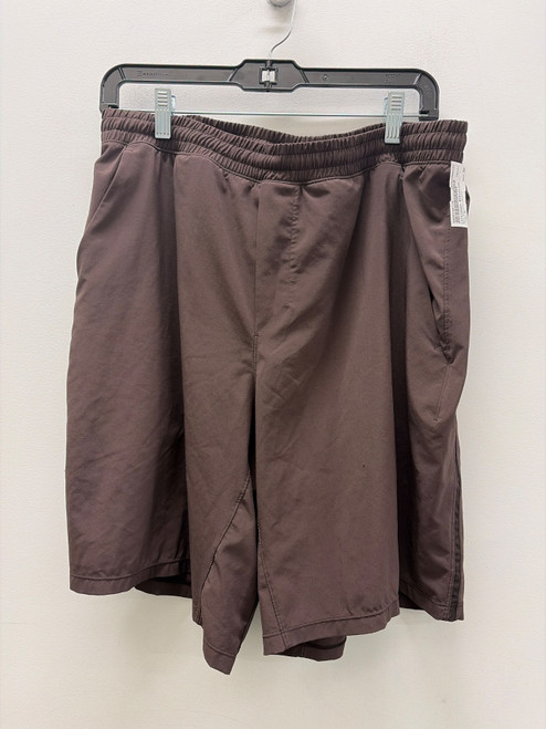 Vist Large View of Product Image Which is Used Brown Lululemon Athletica Mens Athletic Shorts XL
