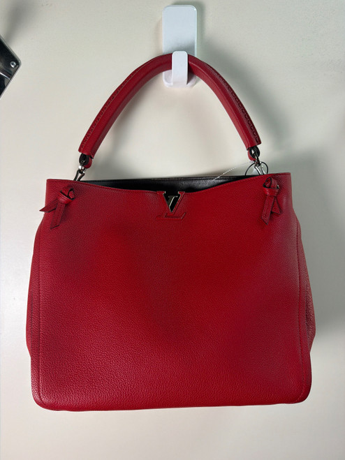 Vist Large View of Product Image Which is Used Louis Vuitton Large Leather Handbag
