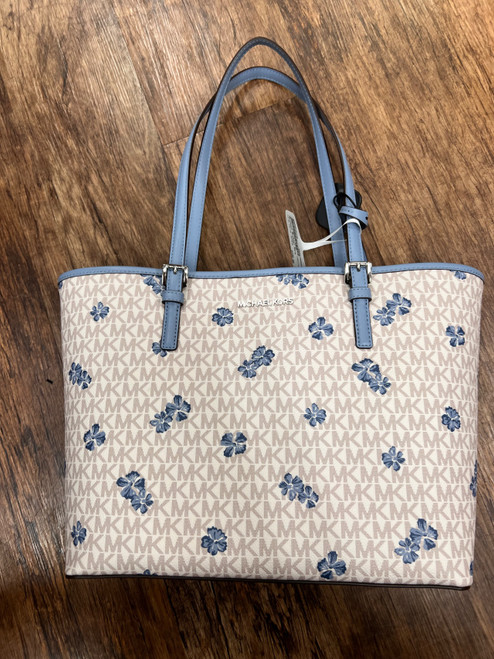 Vist Large View of Product Image Which is Used Michael Michael Kors Large Leather Handbag