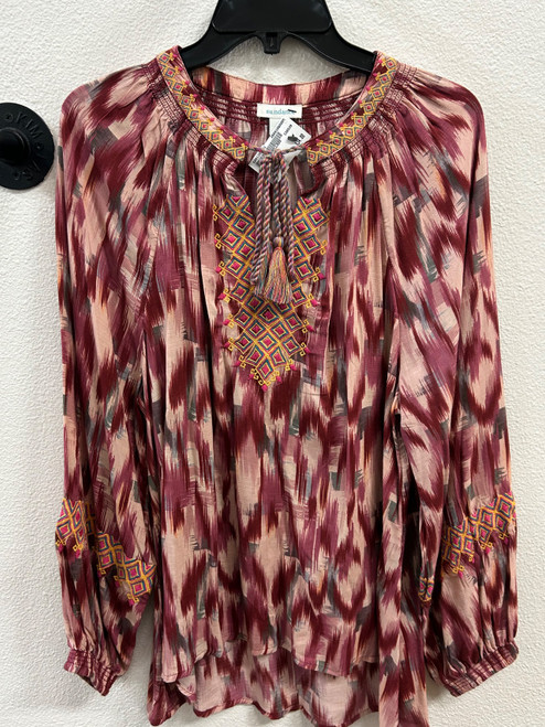 Vist Large View of Product Image Which is Used Sundance Long Sleeve Top M-8/10