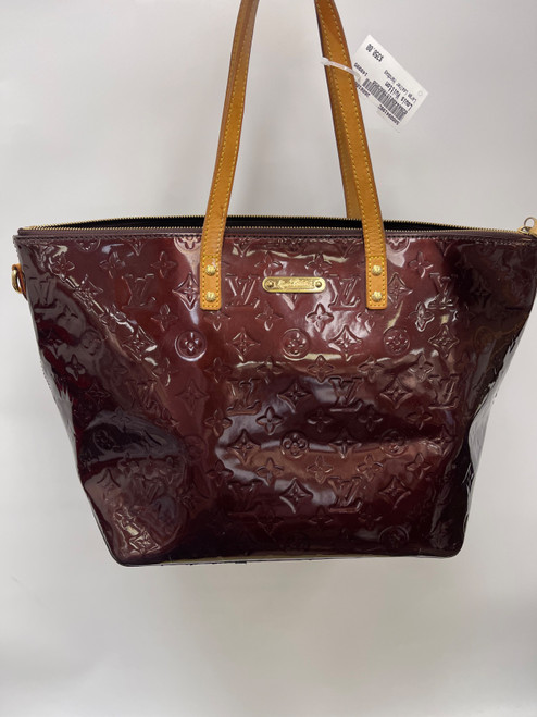 Vist Large View of Product Image Which is Used Louis Vuitton Large Leather Handbag As Is