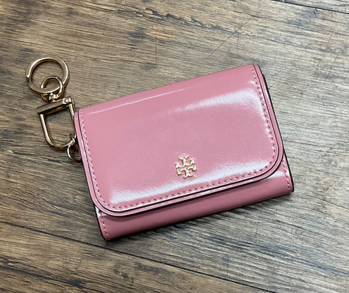 Vist Large View of Product Image Which is Used Tory Burch Leather Wallet