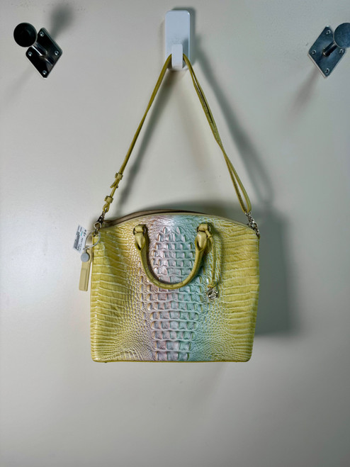 Vist Large View of Product Image Which is Used Brahmin Large Leather Handbag