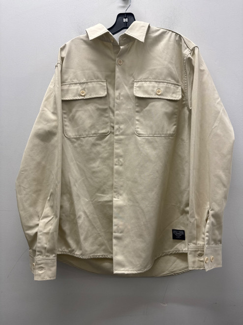 Vist Large View of Product Image Which is Used Cream Jack & Jones Mens Long Sleeve Top XL/17-17.5