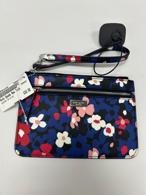 Vist Large View of Product Image Which is Used Kate Spade New York Leather Wristlet