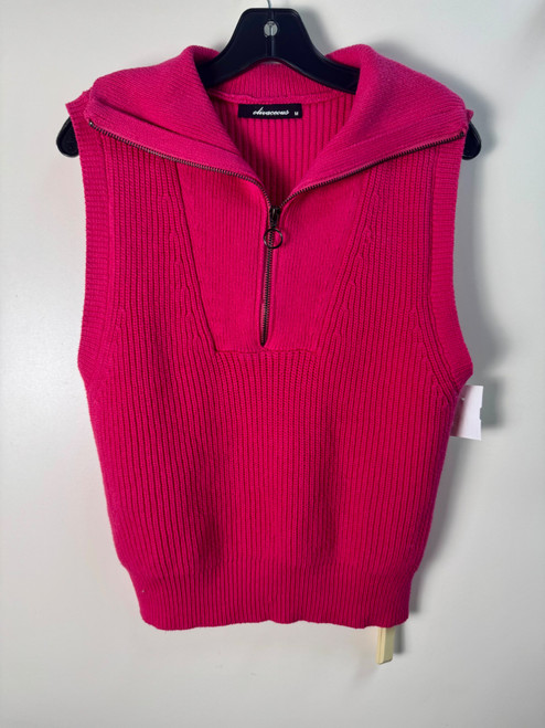 Vist Large View of Product Image Which is Used Olivaceous Short Sleeve Sweater M-8/10