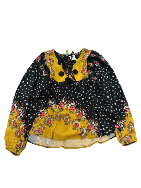 Vist Large View of Product Image Which is Used Farm Rio Long Sleeve Top S-4/6