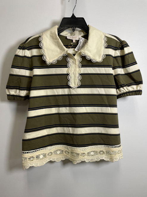 Vist Large View of Product Image Which is Used Anthropologie Short Sleeve Top S-4/6