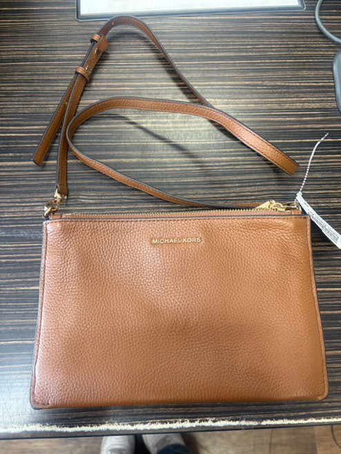 Vist Large View of Product Image Which is Used Michael Michael Kors Small Leather Handbag