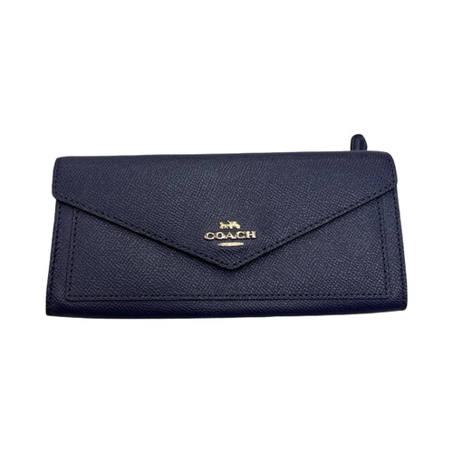 Vist Large View of Product Image Which is Used Coach Leather Wallet