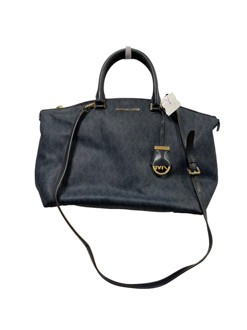 Vist Large View of Product Image Which is Used Michael Michael Kors Large Leather Handbag