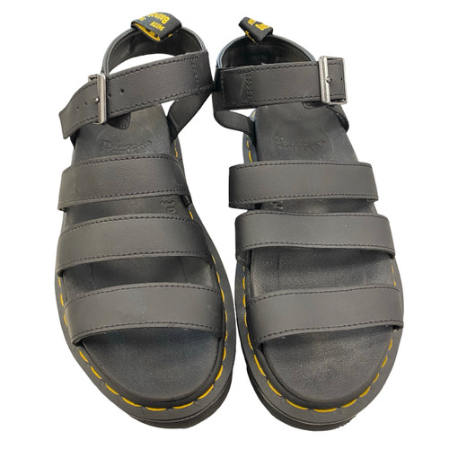 Vist Large View of Product Image Which is Used Dr. Martens Wedge Sandals 8