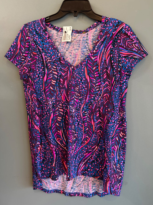 Vist Large View of Product Image Which is Used Lilly Pulitzer Short Sleeve Top S-4/6