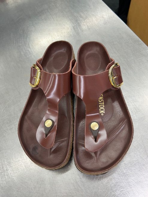 Vist Large View of Product Image Which is Used Birkenstock Sandals 9