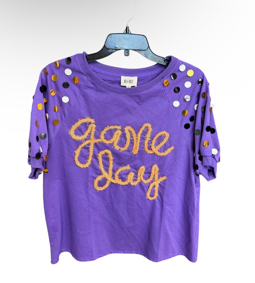 Vist Large View of Product Image Which is Used BiBi Short Sleeve Top S-4/6