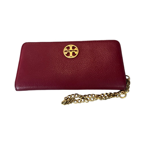 Vist Large View of Product Image Which is Used Tory Burch Leather Wallet