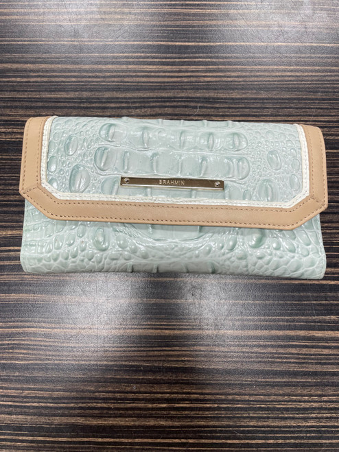 Vist Large View of Product Image Which is Used Brahmin Leather Wallet