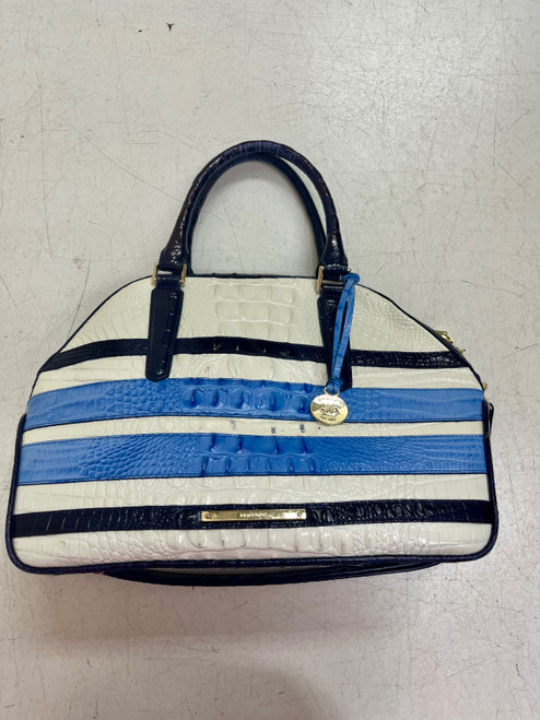 Vist Large View of Product Image Which is Used Brahmin Large Leather Handbag