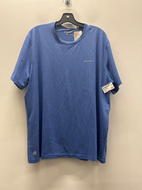Vist Large View of Product Image Which is Used Blue Eddie Bauer Mens Active T-Shirt XL