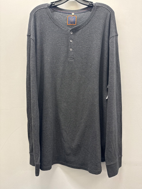 Vist Large View of Product Image Which is Used Grey BTS Denver Hayes Mens Long Sleeve Top 3X/19-19.5