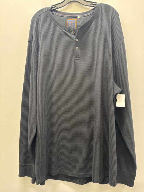 Vist Large View of Product Image Which is Used Black BTS Denver Hayes Mens Long Sleeve Top 3X/19-19.5