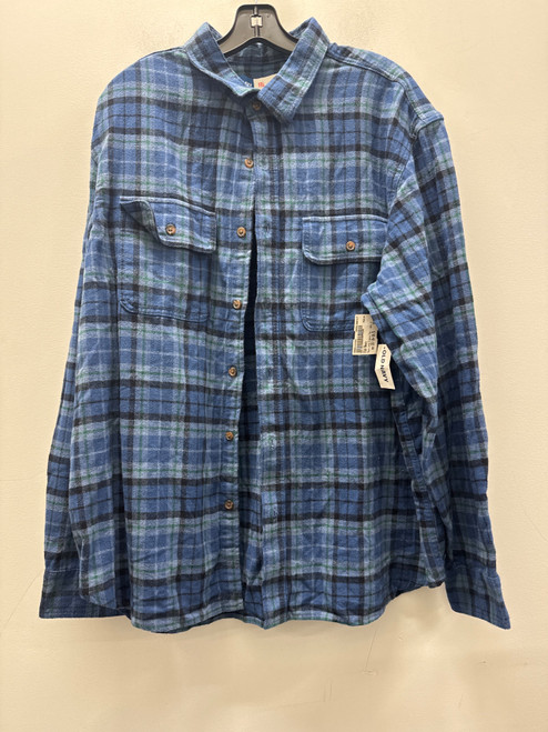 Vist Large View of Product Image Which is Used Blue BTS Old Navy Mens Long Sleeve Top 2X/18-18.5