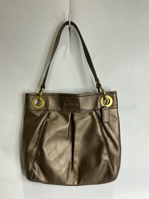 Vist Large View of Product Image Which is Used Coach Large Leather Handbag