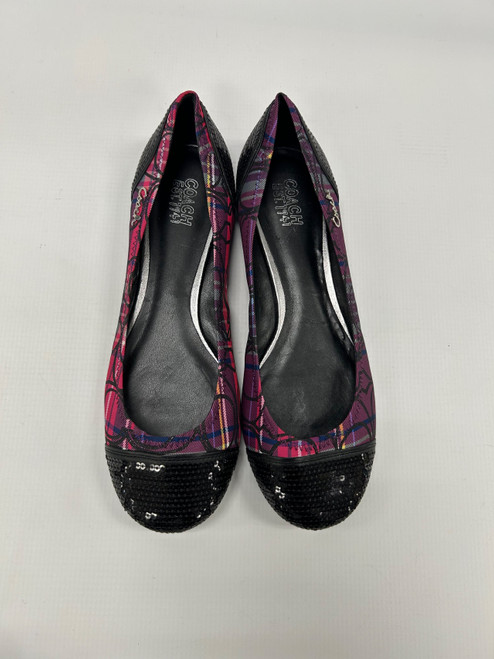 Vist Large View of Product Image Which is Used Coach Flats 7.5