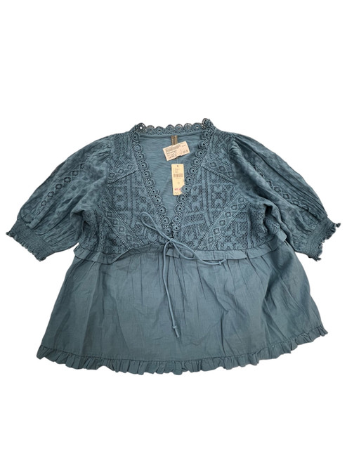 Vist Large View of Product Image Which is Used Anthropologie Short Sleeve Top M-8/10