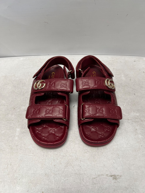 Vist Large View of Product Image Which is Used Gucci Wedge Sandals 9