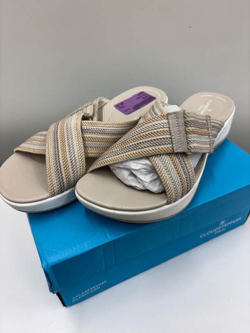 Vist Large View of Product Image Which is NWT Clarks Dress Sandals 9