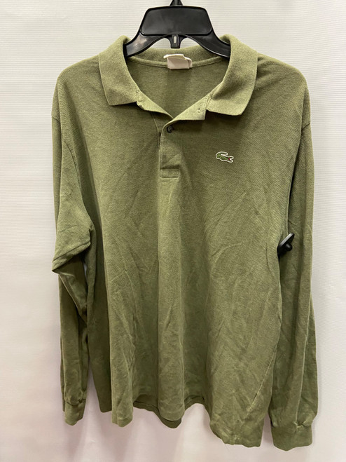 Vist Large View of Product Image Which is Used Lacoste Mens Long Sleeve Top 2X/18-18.5