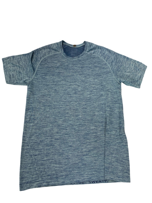 Vist Large View of Product Image Which is Used Lululemon Athletica Mens Active T-Shirt L