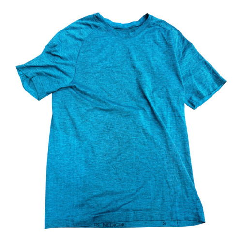 Vist Large View of Product Image Which is Used Lululemon Athletica Mens Short Sleeve Top XS/13-13.5