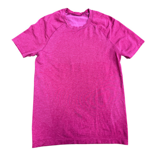 Vist Large View of Product Image Which is Used Lululemon Athletica Mens Short Sleeve Top XS/13-13.5