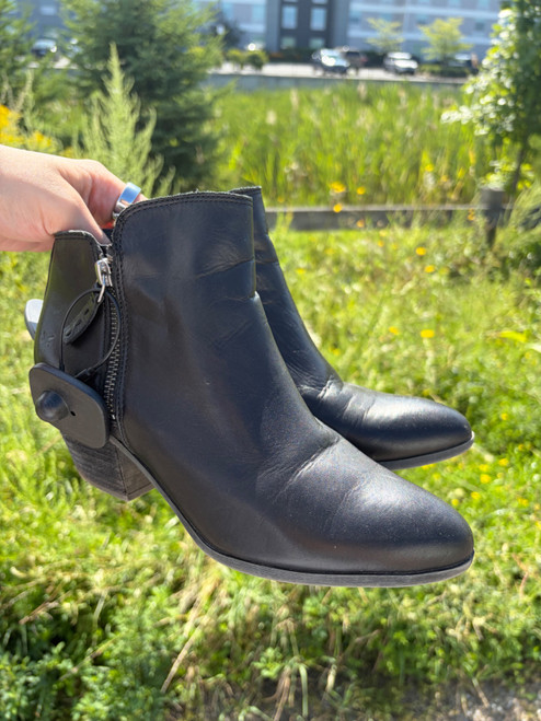Vist Large View of Product Image Which is Used Frye Ankle Boots 6.5