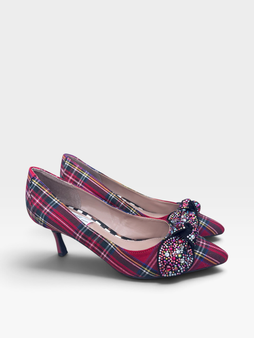Vist Large View of Product Image Which is Used Betsey Johnson Low Heels 7.5
