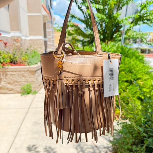 Vist Large View of Product Image Which is Used Steve Madden Small Leather Handbag