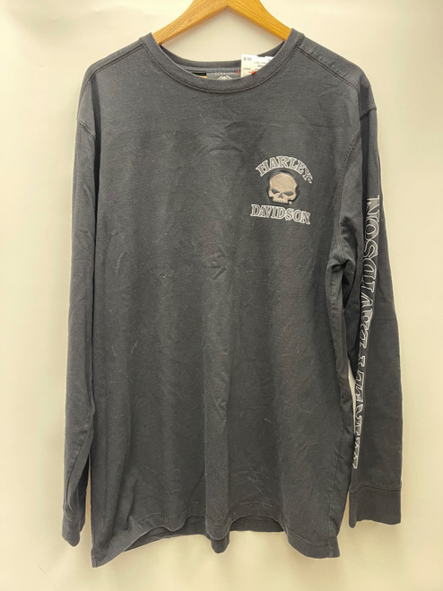 Vist Large View of Product Image Which is Used Harley-Davidson Mens Long Sleeve T-Shirt XL