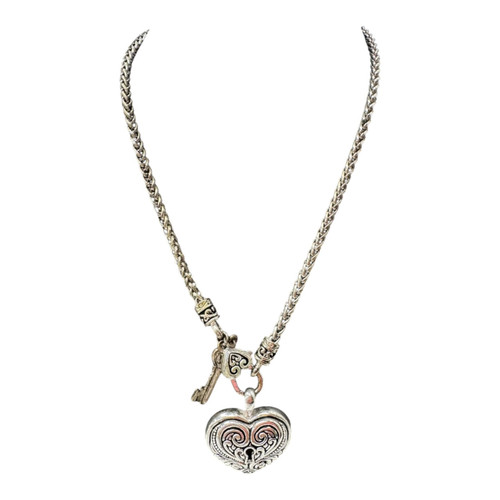 Vist Large View of Product Image Which is Used Brighton heart Necklace