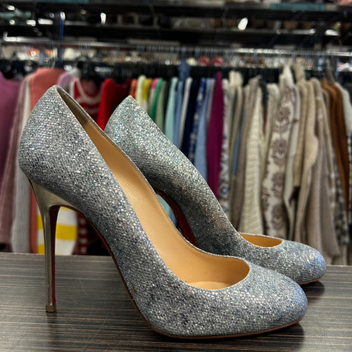 Vist Large View of Product Image Which is Used Christian Louboutin High Heels 7.5