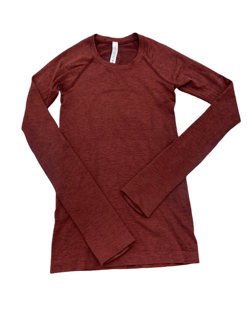 Vist Large View of Product Image Which is Used Lululemon Athletica Active Long Sleeve XS-0/2