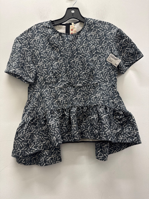 Vist Large View of Product Image Which is Used Blue/White Marni Short Sleeve Top M-8/10