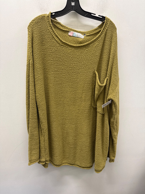 Vist Large View of Product Image Which is Used Green Free People Long Sleeve Set XL-16